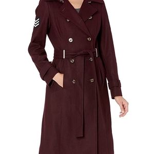 Tommy Hilfiger Wool Winter Coat, XS